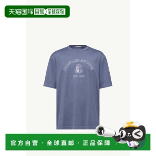 Logo印花棉质T恤短袖 欧洲直邮MONCLER 盟可锐