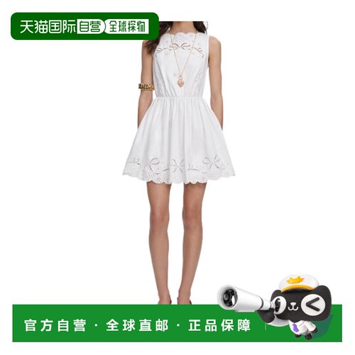 1h可退 Self-Portrait 刺绣迷你连衣裙 AC26034S