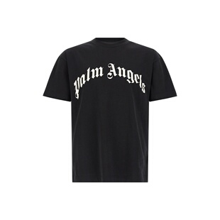 男士 棕榈天使 Angels PMAA109S Logo T恤 Curved 香港直邮Palm