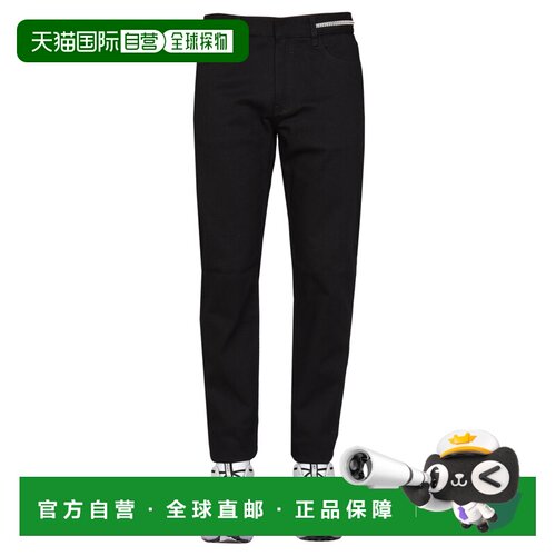 香港直邮GIVENCHY 男士牛仔裤 BM510S50LS001 SS2022 黑色 Skinny