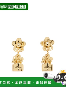 香港直邮MARC JACOBS 女士耳饰 耳钉2R5JER001J31GOLD SS2026配饰