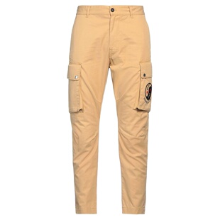 舒适时尚 香港直邮Dsquared2 beige米色 休闲长裤 二次方 男士