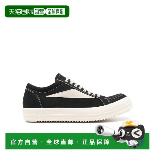 香港直邮Rick Owens Drkshdw 圆头低帮休闲鞋 DU01E3803CVSLVS