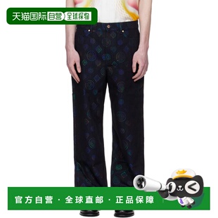 男士 牛仔裤 海军蓝 Monogram MSP26 Heatmap 香港直邮Casablanca