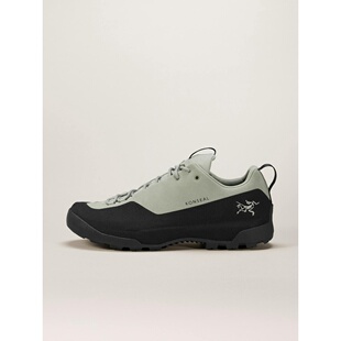 Konseal女士浅橄榄绿 黑色皮 欧洲直邮Arcteryx始祖鸟 自营1h可退