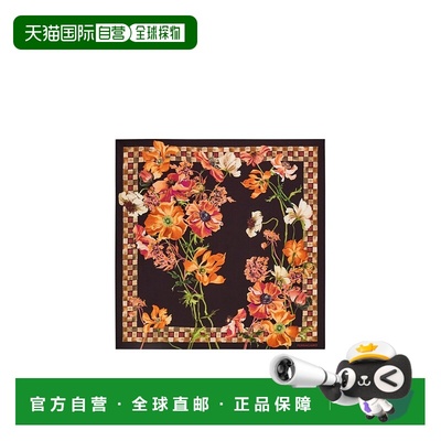 香港直邮Salvatore Ferragamo FIORI 印花围巾 310207丝巾配饰