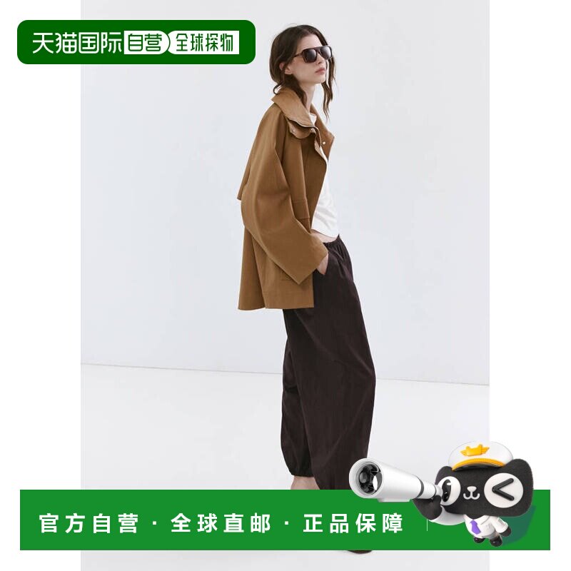 自营欧洲直邮MANGO 女士巧克力色皮革小猫跟高跟凉鞋效果细高跟图片