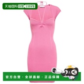 香港直邮Simkhai 女士 Dylan 1h可退 罗纹针织中长连衣裙 001397