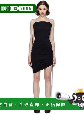 香港直邮Wolford 女士 Fatal 垂褶连衣裙 57161 black黑色抹胸
