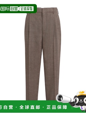 1h可退 香港直邮Brunello Cucinelli 人字纹双褶裤 MZ408L00N