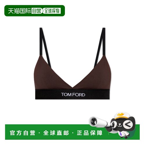 香港直邮TOM FORD 女士文胸 BRJ009JEX011KB915 SS2025 黑色吊带