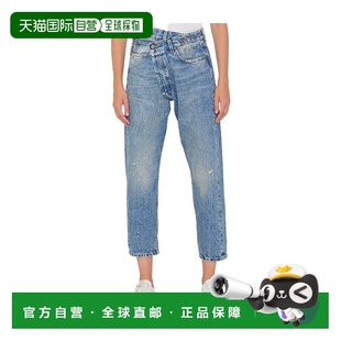 香港直邮R13 R13W2048 徽标牛仔裤