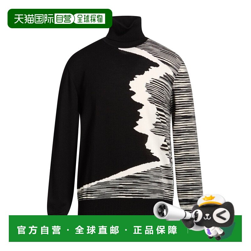 1h可退 香港直邮MISSONI 米索尼 男士 高领上衣 beige米色 舒适时