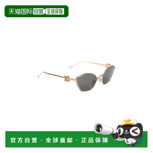 香港直邮LOEWE 罗意威 女士 Eyewear Anagram 金属六边形太阳眼镜