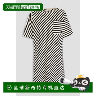 香港直邮Tory 托里 1小时内可退 Burch 条纹棉针织迷你 伯奇 女士