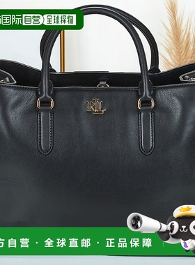 欧洲直邮Lauren Ralph Lauren 拉夫劳伦 女士 MARCY 36 手提包 黑