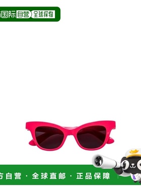 香港直邮ALEXANDER MCQUEEN 24FW 有色镜片猫眼框太阳眼镜 Women