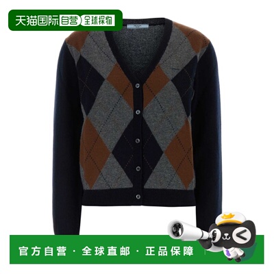 Prada 长袖开衫 P25O486519SOOO羊绒