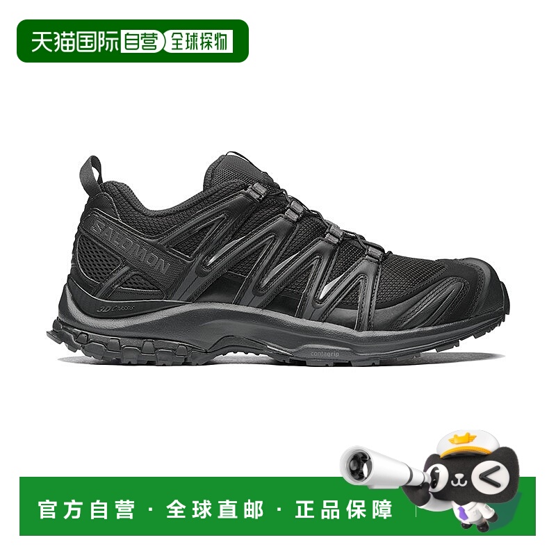 欧洲直邮SALOMON 24新款 XAP3系列男女款黑色网布纺织越野跑鞋