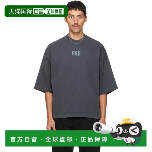 香港直邮essentials fear of god 男士 灰色 Merch T恤 RW0027401
