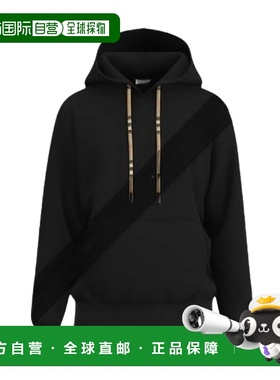 1h可退 香港直邮Burberry 巴宝莉 男士 REILLY CHK PCH 卫衣 8119