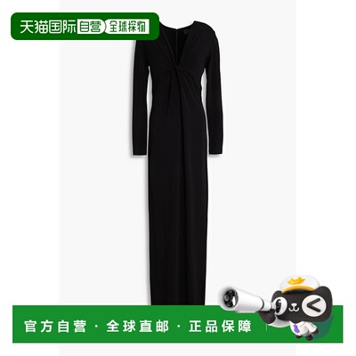 香港直邮NILI LOTAN 女士 Tavi 扭曲弹性针织长款连衣裙 13097K10