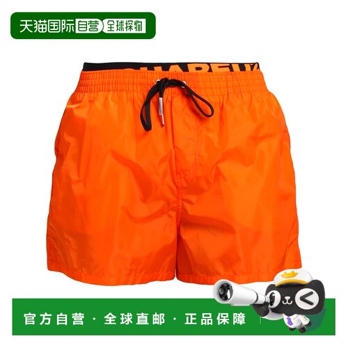 1h可退 香港直邮Dsquared2 二次方 男士 泳裤 orange橙色 舒适时