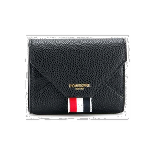 1h可退 香港直邮Thom Browne 黑色信封卡包 FAW063A00198