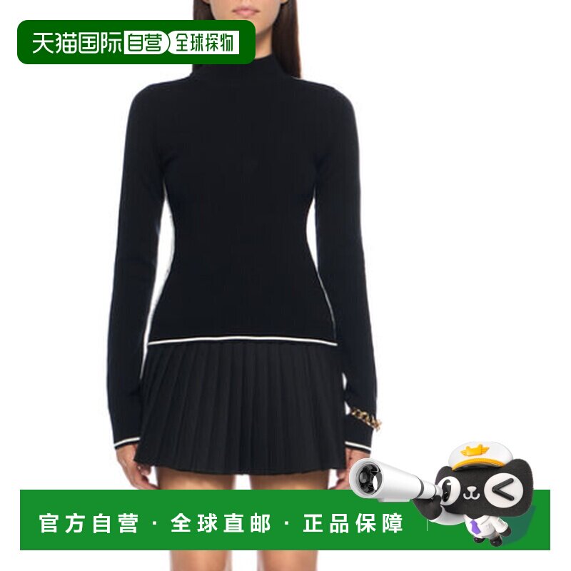 1h可退 香港直邮off-white 女士 米白毛线衫 OWHF05BF25KNI001