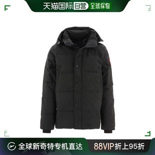 2048M 香港直邮Canada 99新未使用 Goose 徽标连帽羽绒服