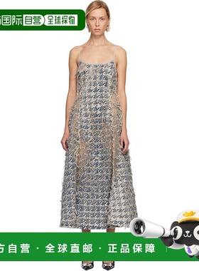 香港直邮Diesel 迪赛 女士 蓝色 De-Sweeney-Long-Fsh 连衣裙 A21