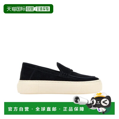 1h可退 香港直邮Hogan 圆头乐福鞋 HXW7050GB20BTM厚底松糕鞋