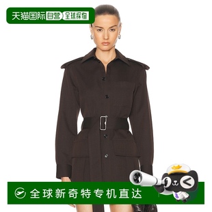 束带排扣上衣 1h可退 女士 香港直邮Burberry 8092651 巴宝莉