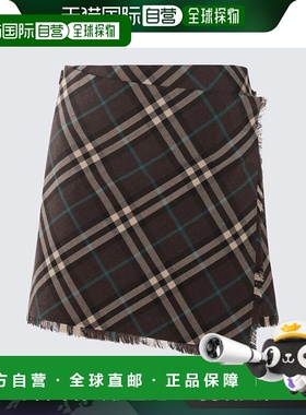 欧洲直邮BURBERRY 女士半身裙8095395C1213博柏利a字裙