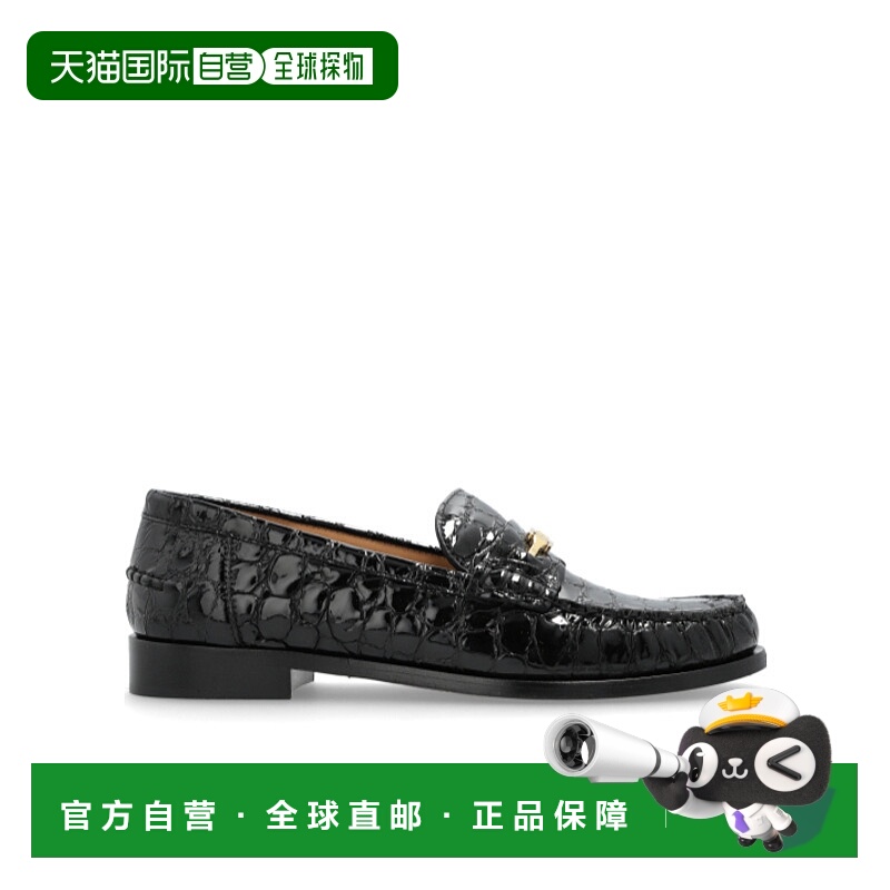 香港直邮Salvatore Ferragamo 圆头平底鞋 01J742