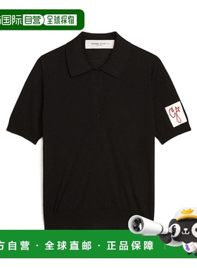 香港直邮Golden Goose Deluxe Brand 羊毛Polo衫 GWP01424.P00104