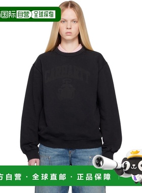 香港直邮CARHARTT WIP 女士 黑色 Faded Pond Corps 套头衫 I0360