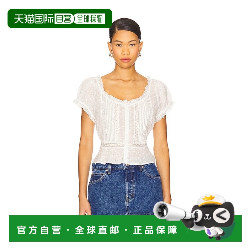 1h可退 香港直邮RIXO 女士 Sandi 上衣 0300507522506018蕾丝