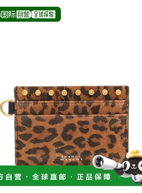 1h可退 香港直邮Isabel Marant 伊莎贝尔 玛兰 女士 豹纹卡套 MP0