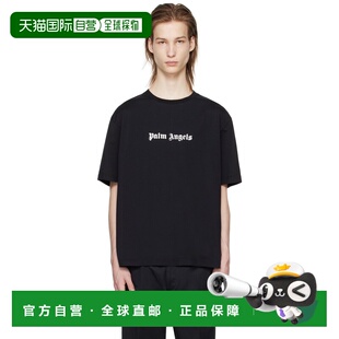 1h可退 香港直邮Palm Angels 棕榈天使 男士 黑色 Slim Fit T 恤
