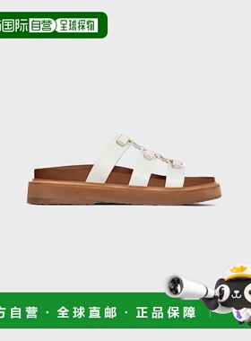 自营1h可退 欧洲直邮CELINE赛琳 TIPPI小牛皮穆勒鞋女鞋厚底高跟