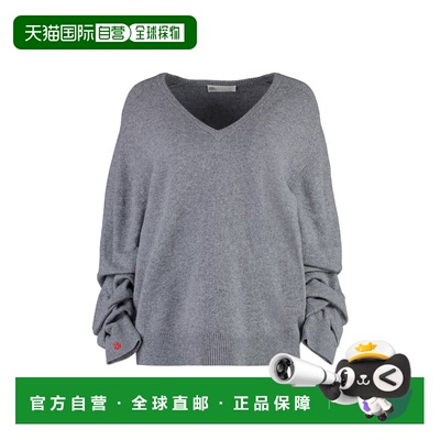 香港直邮TORY BURCH 女士针织衫 154349025 AW2023 灰色 Melange