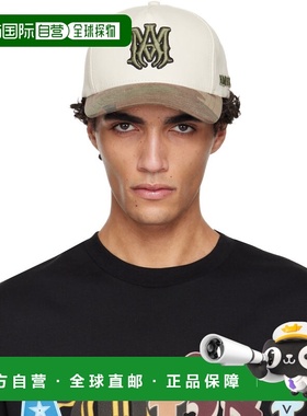 香港直邮AMIRI 男士 灰白色 & 卡其色 MA Outline Camo Canvas 棒