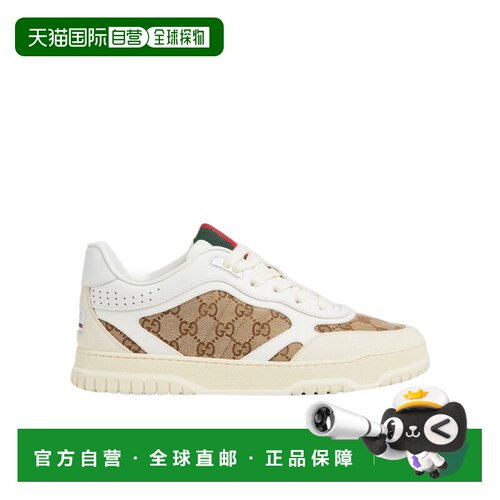 1h可退 Gucci RE-WEB 系带休闲运动鞋 787476AADHW古驰