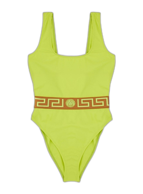 香港直邮Versace logo标识连体泳衣 1003204A2321852Y810
