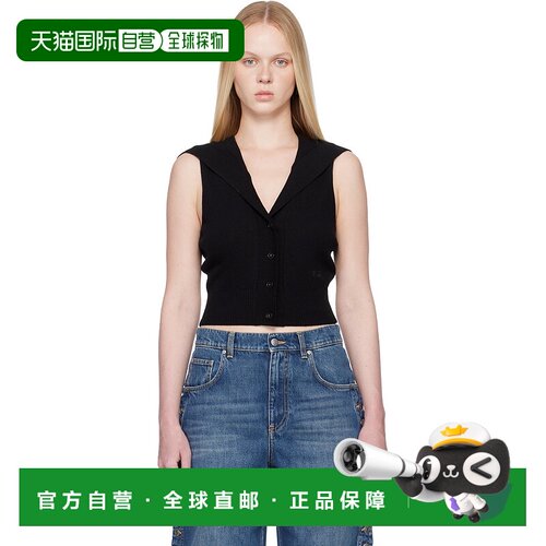1h可退 香港直邮Stella Mccartney 斯特拉 麦卡特尼 女士 黑色连