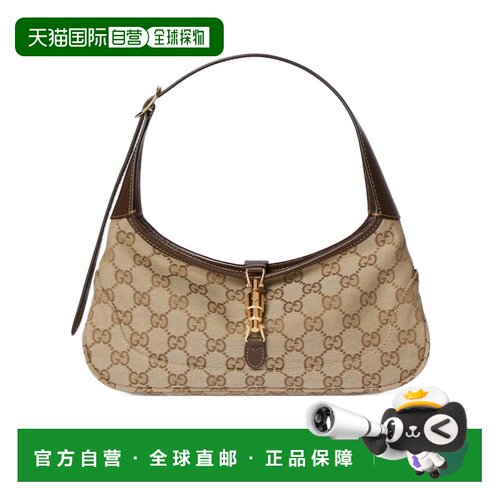 1h可退 Gucci Jackie Slim 小号肩背包 863137FAFV2斜挎包单肩包