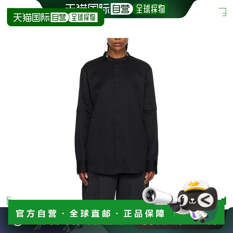 香港直邮Lemaire 立领长袖衬衫 SH1045LF824