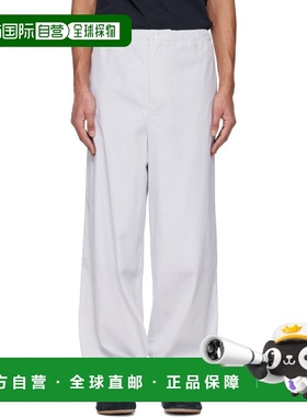 香港直邮Jil Sander 吉尔 桑达 男士 白色长裤 J22KA0339J45264