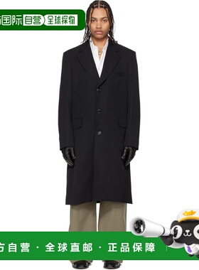 香港直邮Our Legacy 男士 黑色 Dolphin 大衣 M2261DCBGabardi
